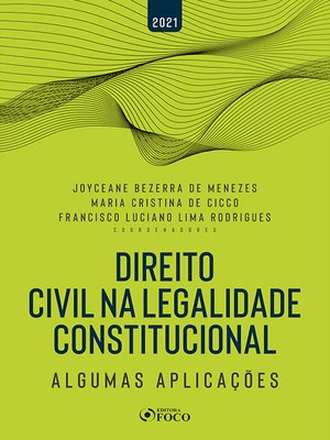 cover image of Direito Civil na Legalidade Constitucional
